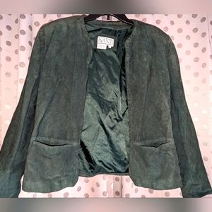 Avanti Open Suede Lined Jacket Small